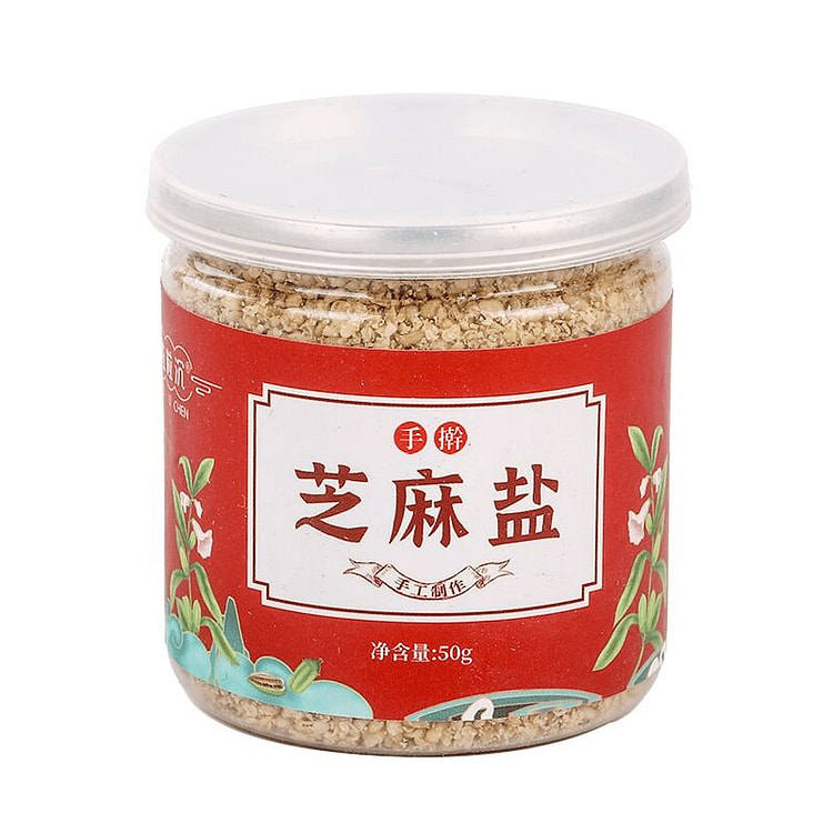 粒粒沉白芝麻盐50g1罐 50 克