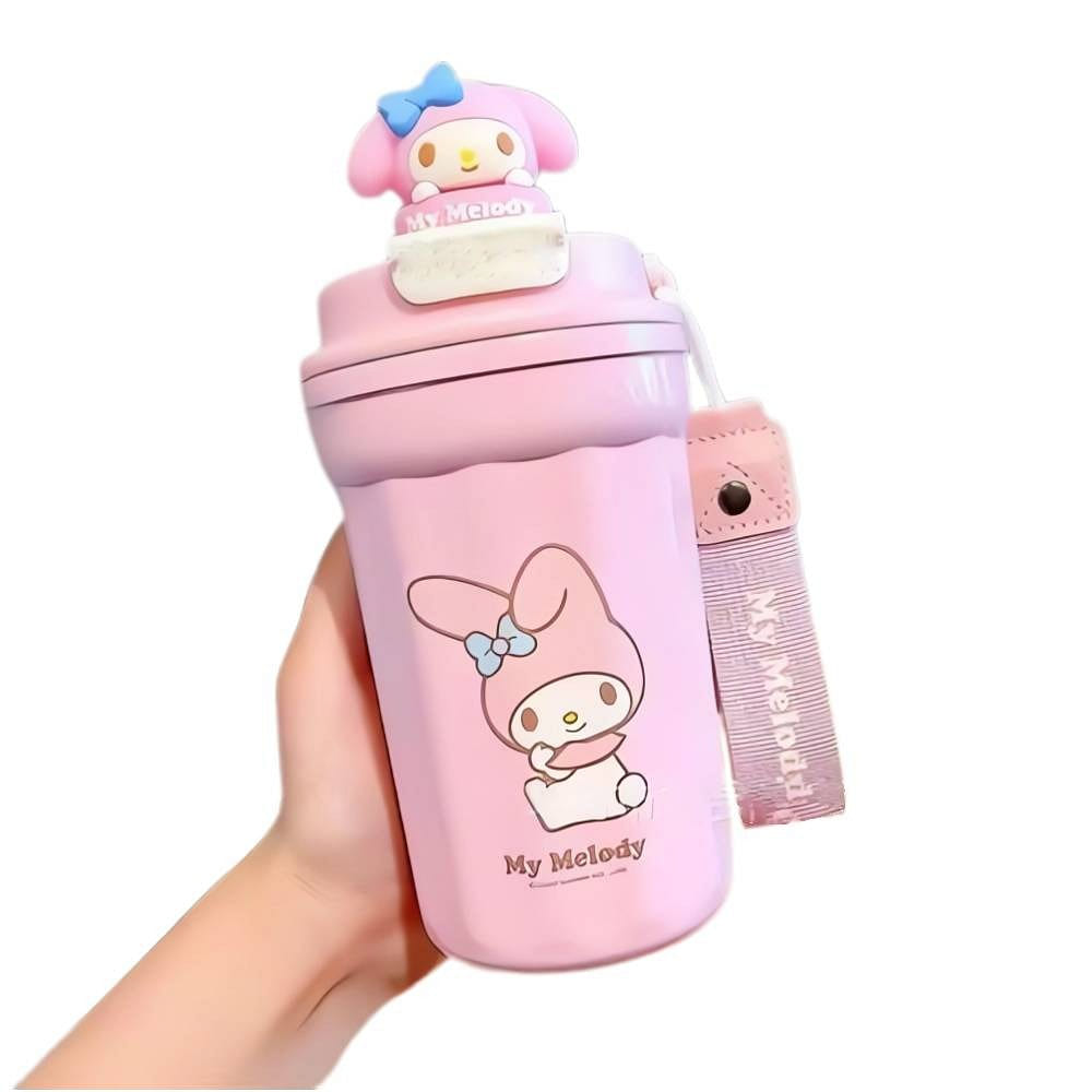 480 ml cute and durable children’s water cup with lid and straw pink 1 each