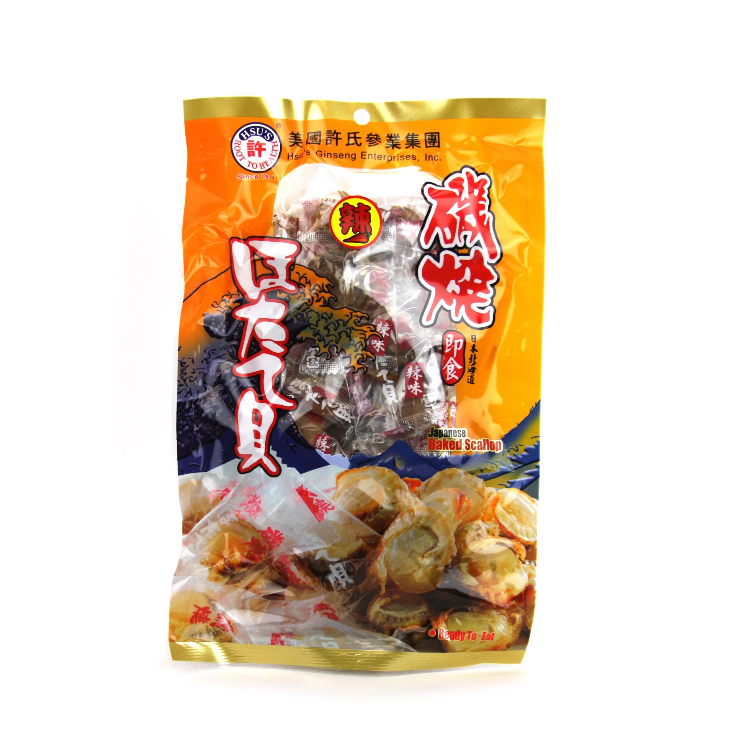 Get Hsu's Japanese Hokkaido Baked Scallops Spicy Flavor 227g Delivered Weee! Asian Market