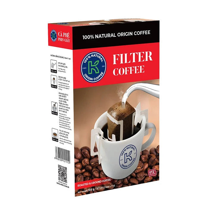 K-Coffee 滤泡烘焙咖啡 3.7 盎司