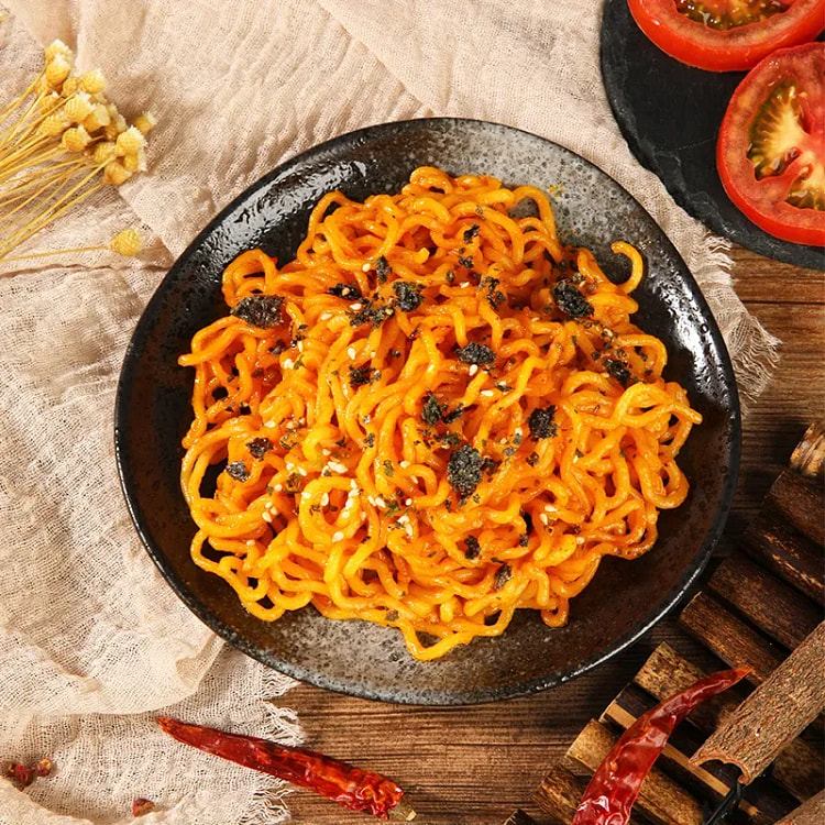Mixed noodles with crab roe flavor 100g*2 bags 200 g