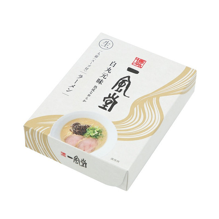 日本直邮 1人份 博多一风堂 豚骨拉面 白丸