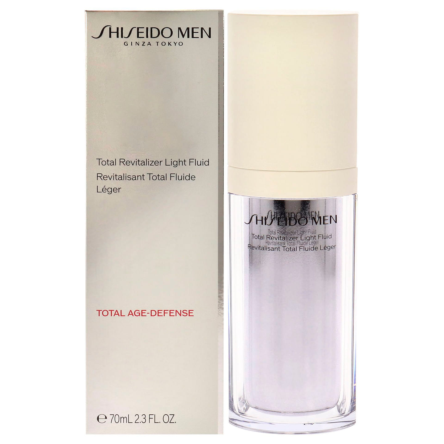 Total Revitalizer Light Fluid by Shiseido for Men 2.3 oz