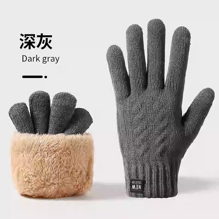 手套男冬季保暖加绒
