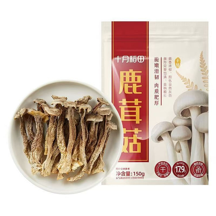 十月稻田·鹿茸菇150g 1 包