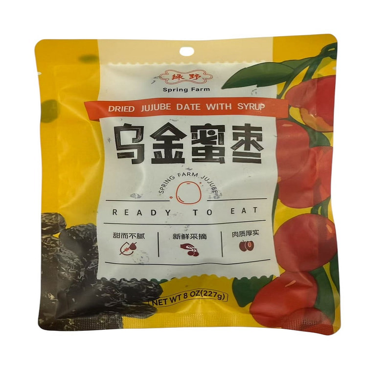 Dried Jujube Dates with Syrup
