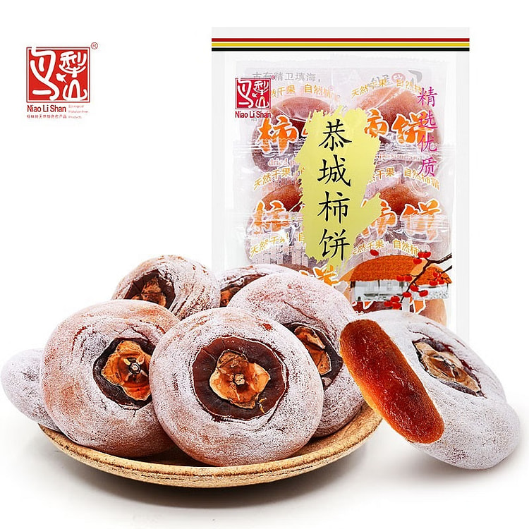 鸟犁山 广西恭城柿饼 蜜饯干 小吃 零食 下午茶 400 克