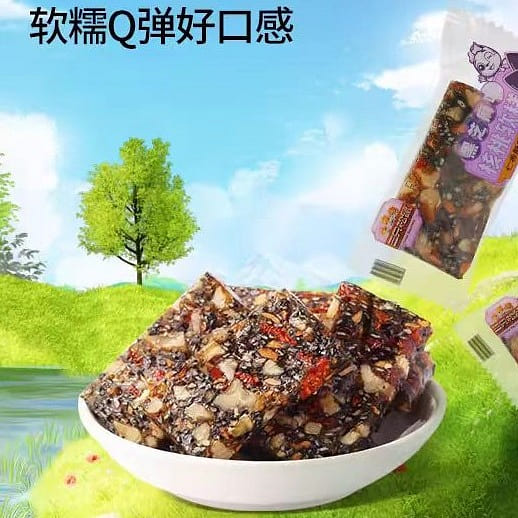 San Zhi Song Shu Black sesame walnut cake 17g*1 17 g