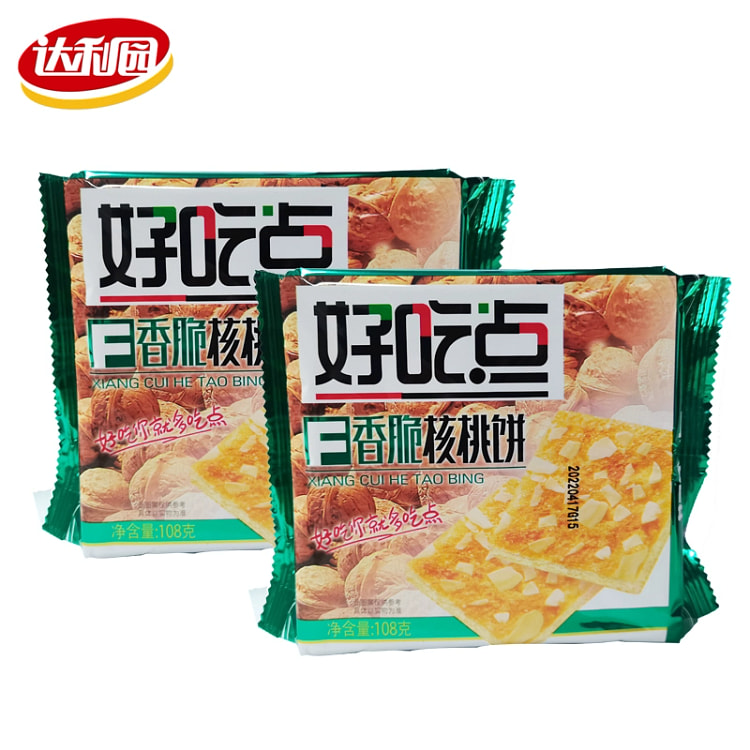 香脆核桃饼108g*2袋