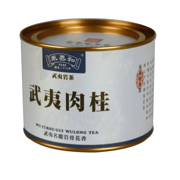 来泰和 武夷岩茶 岩骨花香 自饮 50克x1罐