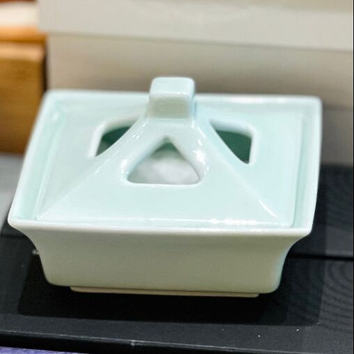 Kousaido 青色香炉（礼盒装）