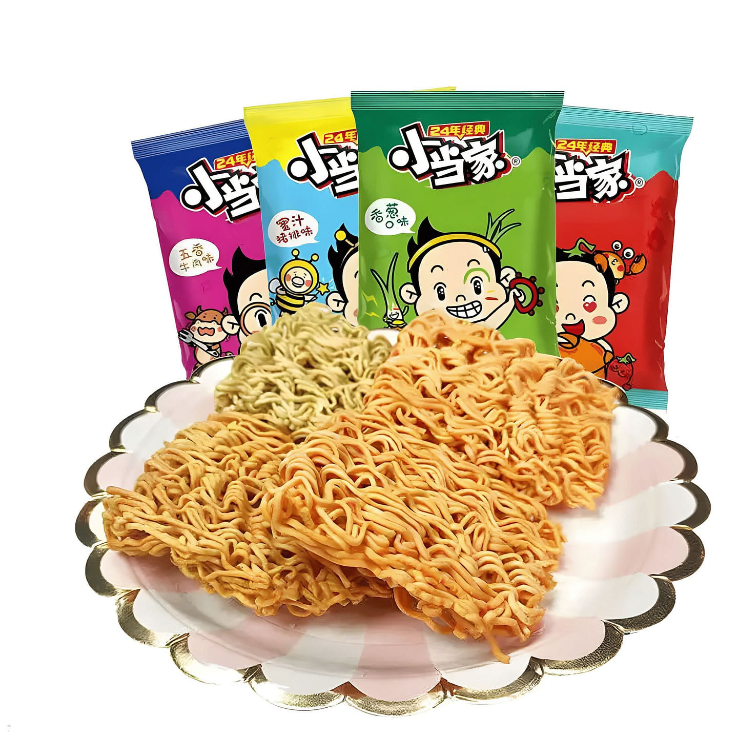 Mixed flavor crisp noodles 20g*43 packets 860 g