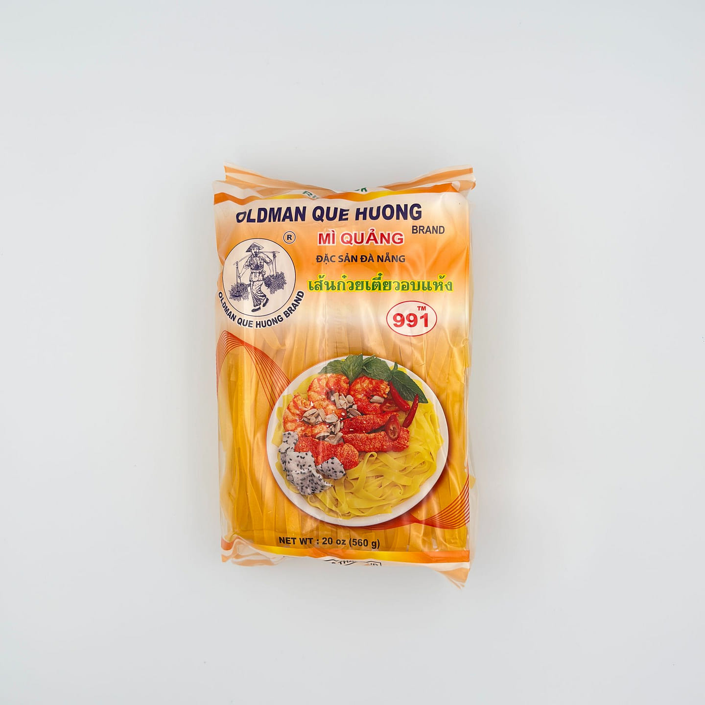 Oldman Que Huong Turmeric Noodle Mi Quang 20 oz