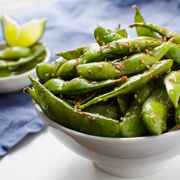 Truffle Garlic Edamame Weee!