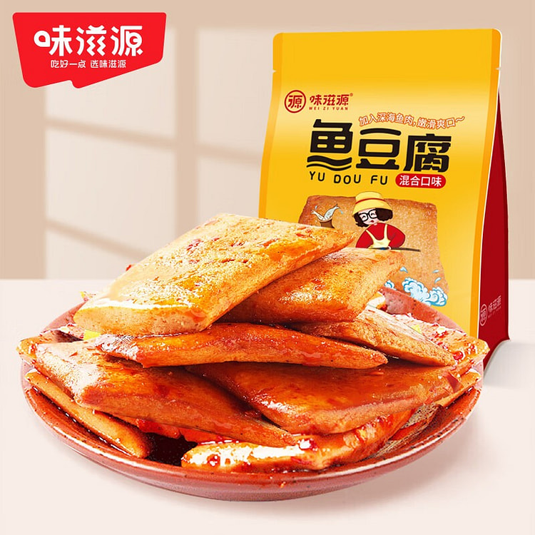 味滋源 鱼豆腐 混合口味 休闲零食 512g