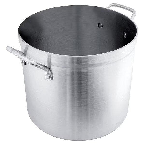 Heavy Duty Stock Pot, 60 qt, Aluminum 2 lb