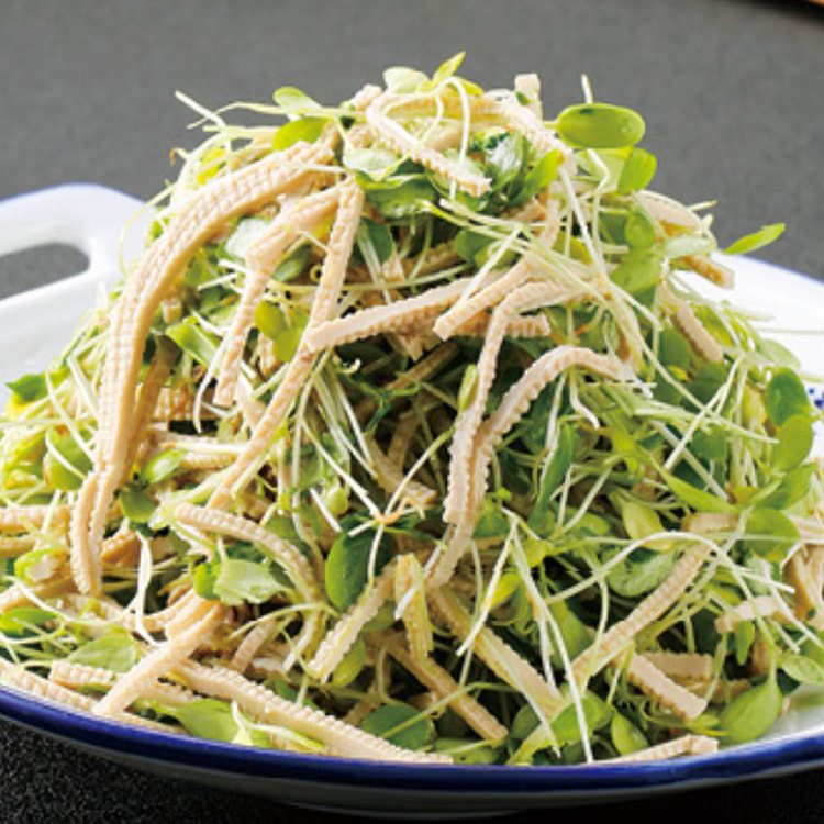 菜苗豆腐丝
