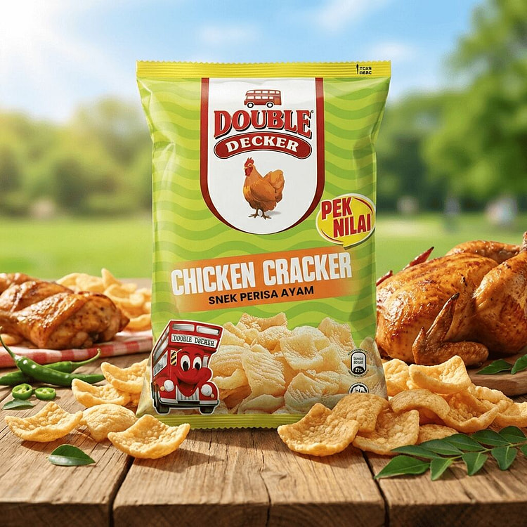 Double Decker Chicken Cracker 80 g