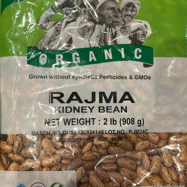 24 Mantra Organic Rajmah Kidney Beans 2 lb