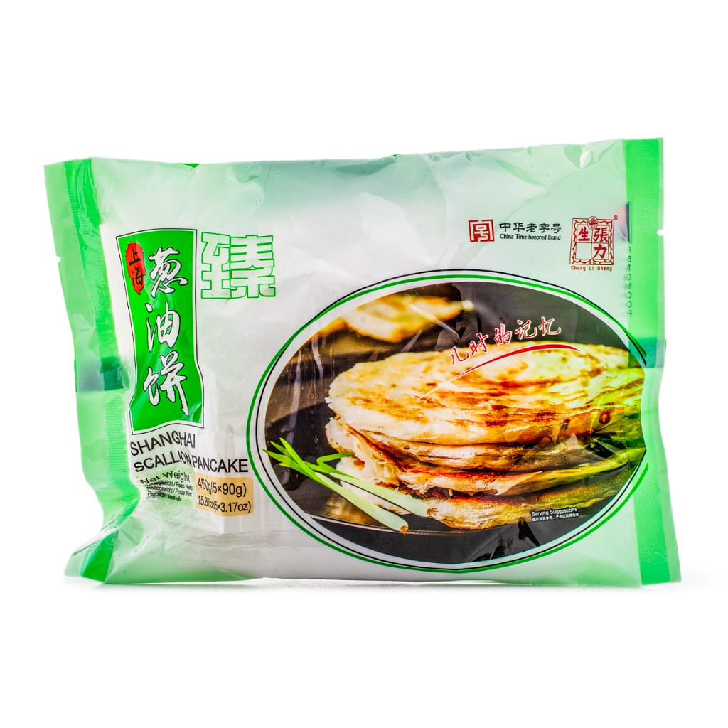 Chang Li Sheng Shanghai Scallion Pancake, Frozen 450 g