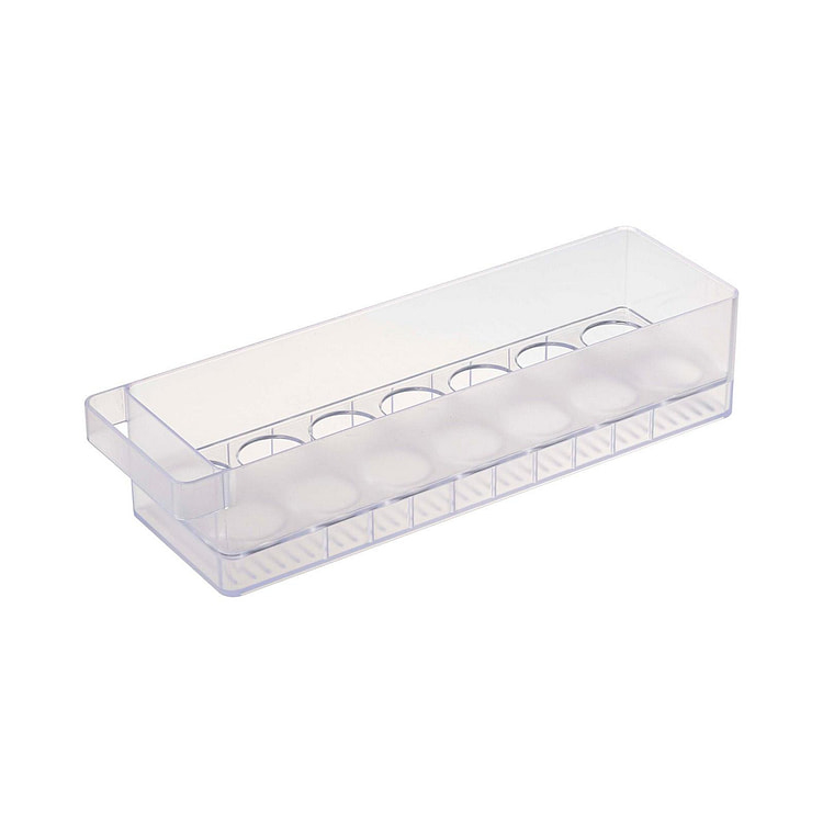 Refrigerator Organizer Bin -  Eggs / White