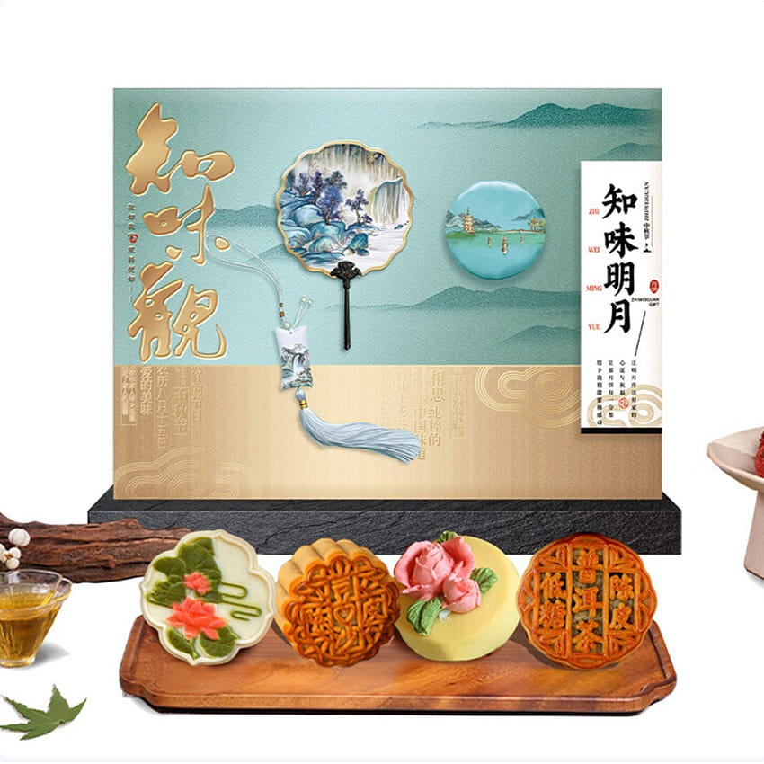 Mid-Autumn Festival mooncake gift box ZWMY675g 1 box