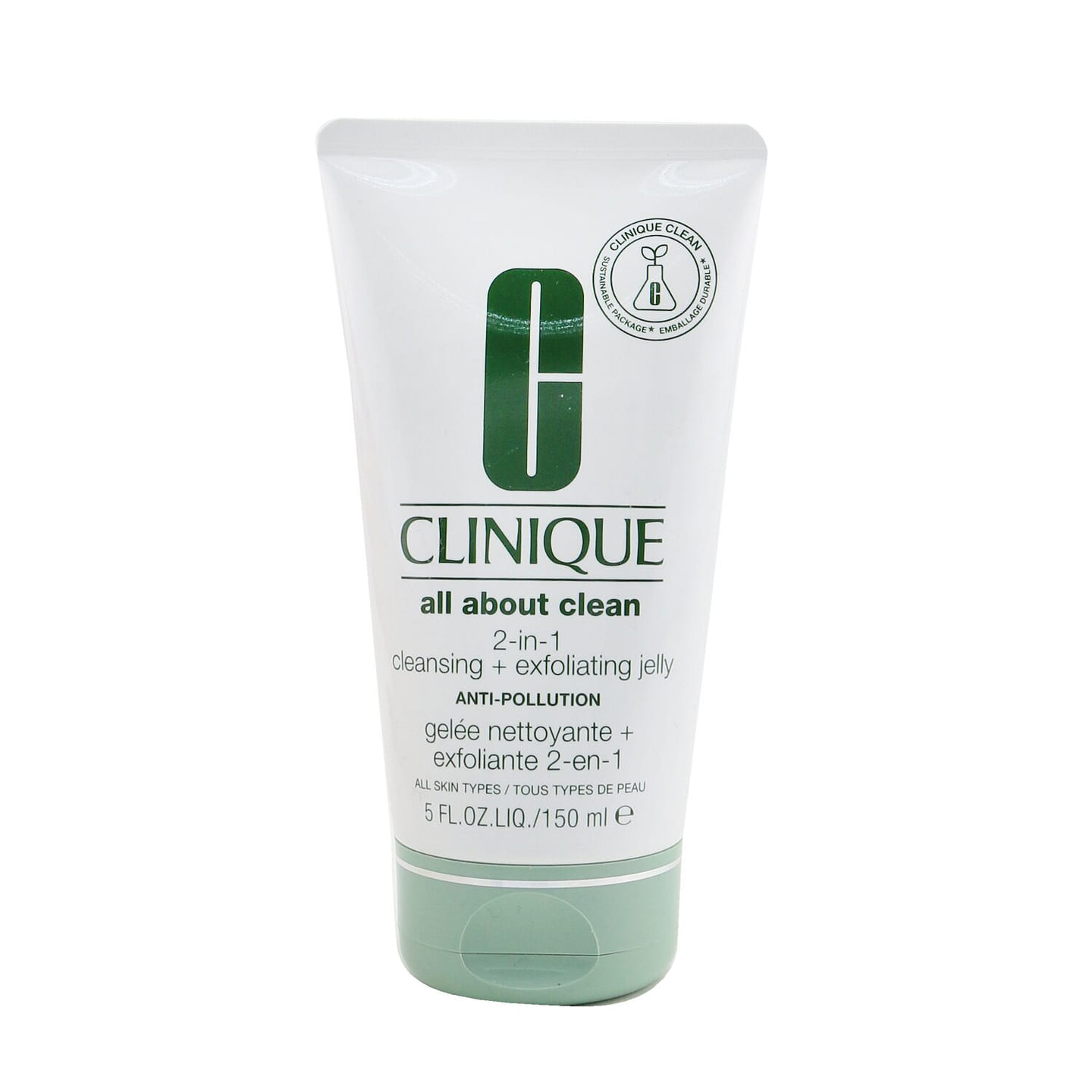 Clinique All About Clean 2-In-1 Cleansing + Exfoliating Jelly 150ml/5oz 150 ml