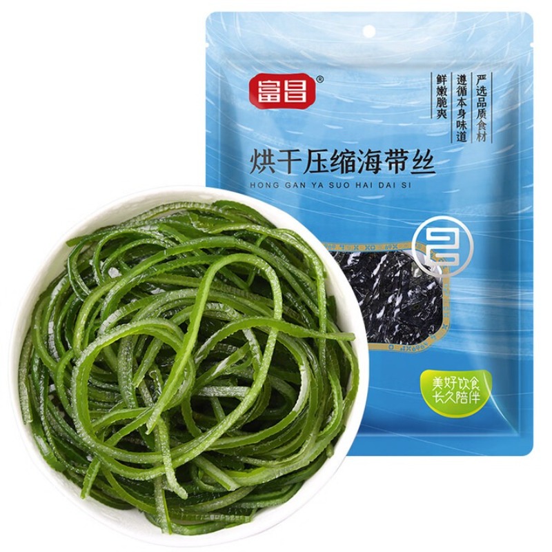 富昌压缩海带丝 80g*1 袋 1 个 - Weee!
