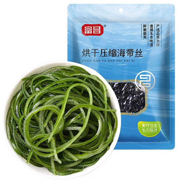 富昌压缩海带丝 80g*1 袋 1 个