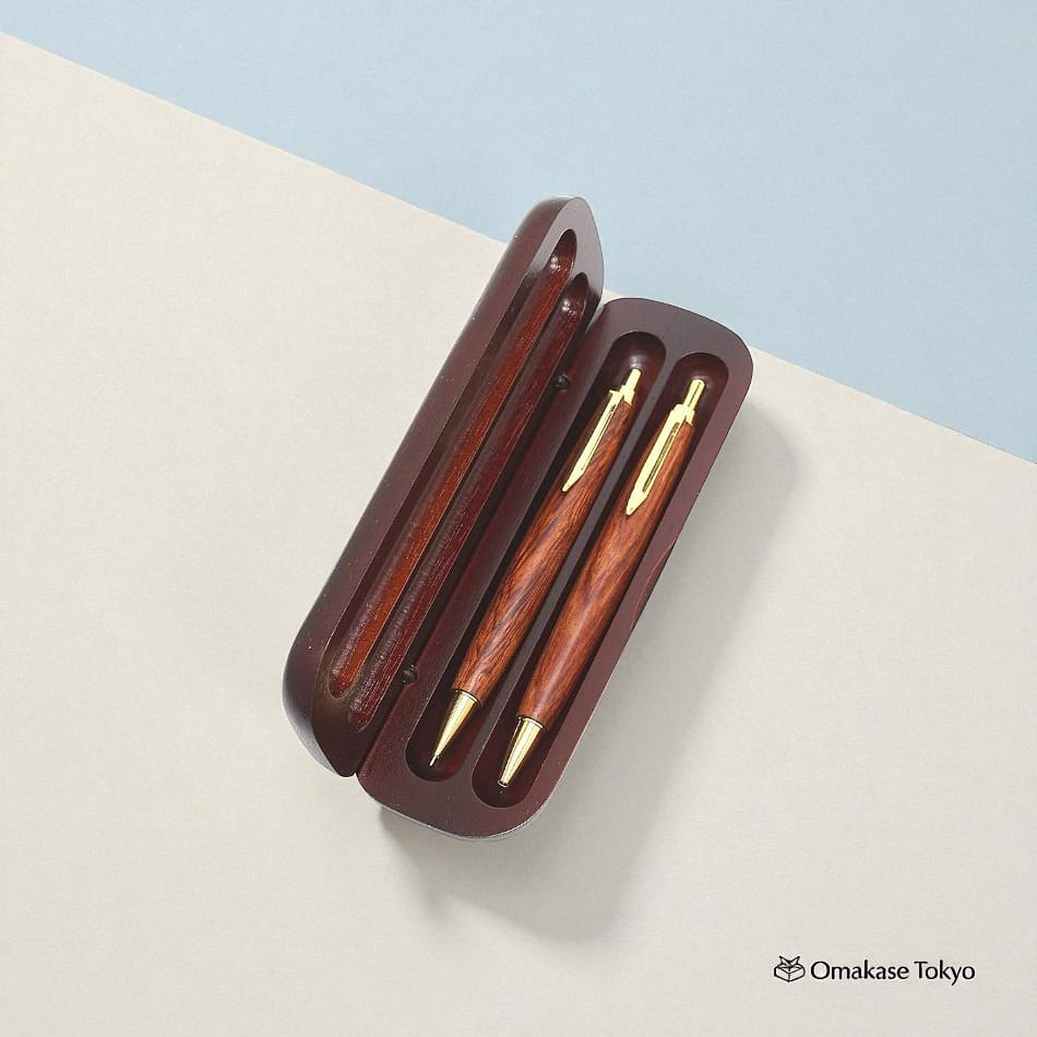 Takizawa Wooden Ballpoint & Mechanical Pencil Set 160 g