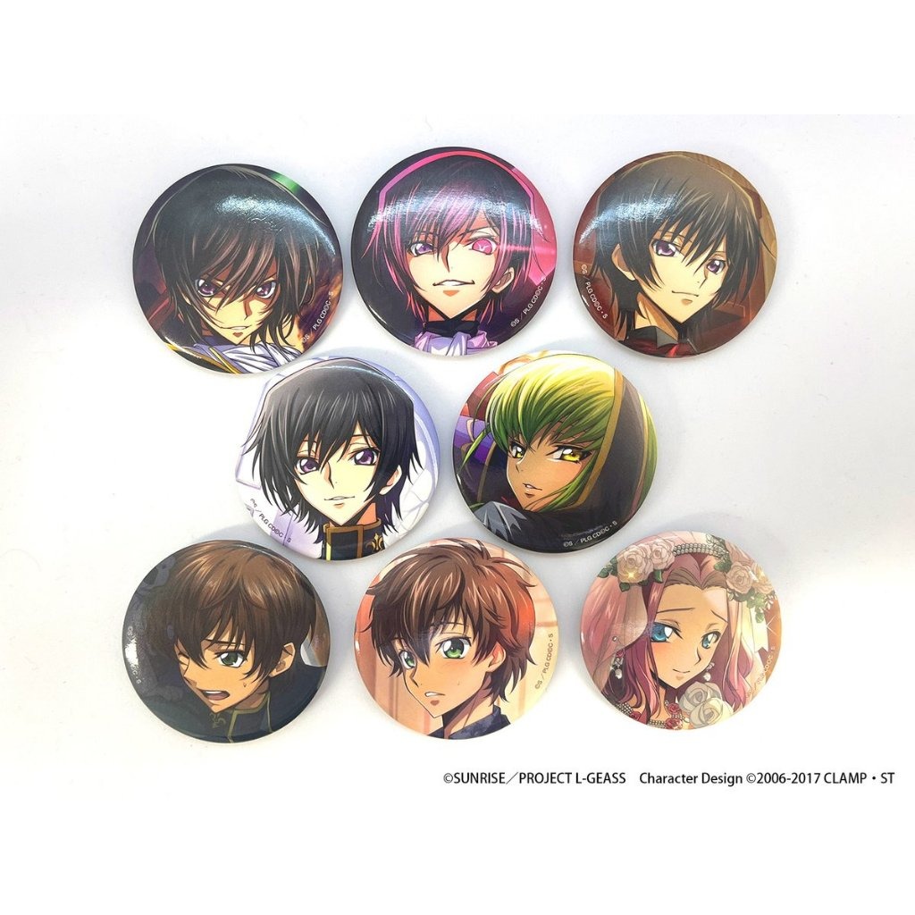 Code Geass: Lelouch of the Rebellion Character Badge Collection 3 1 each