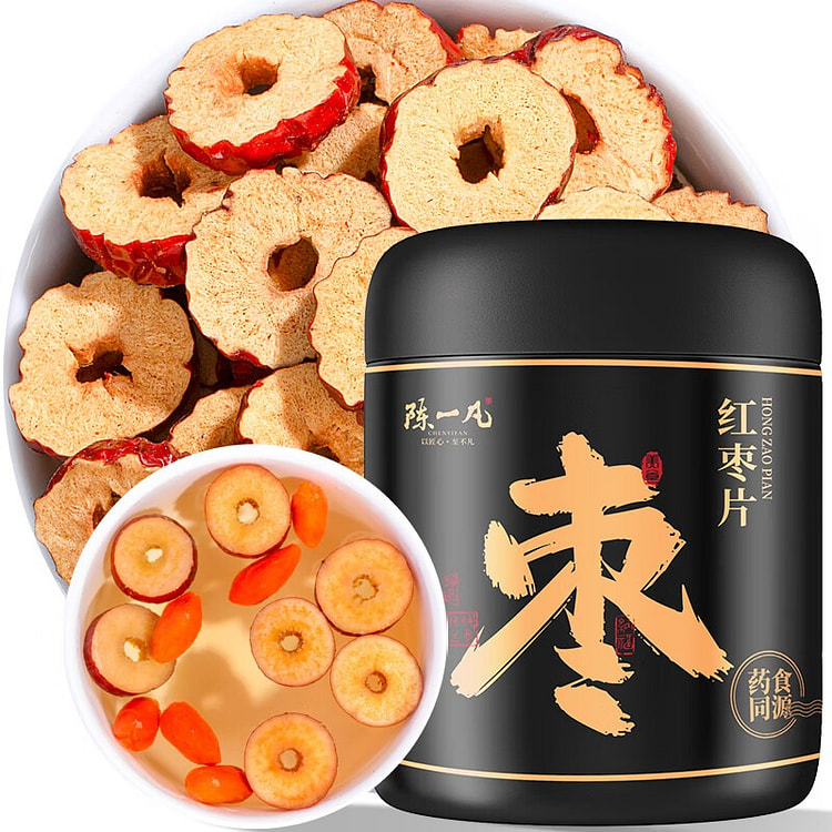 陈一凡 红枣片 无核 罐装 120g*2 240g
