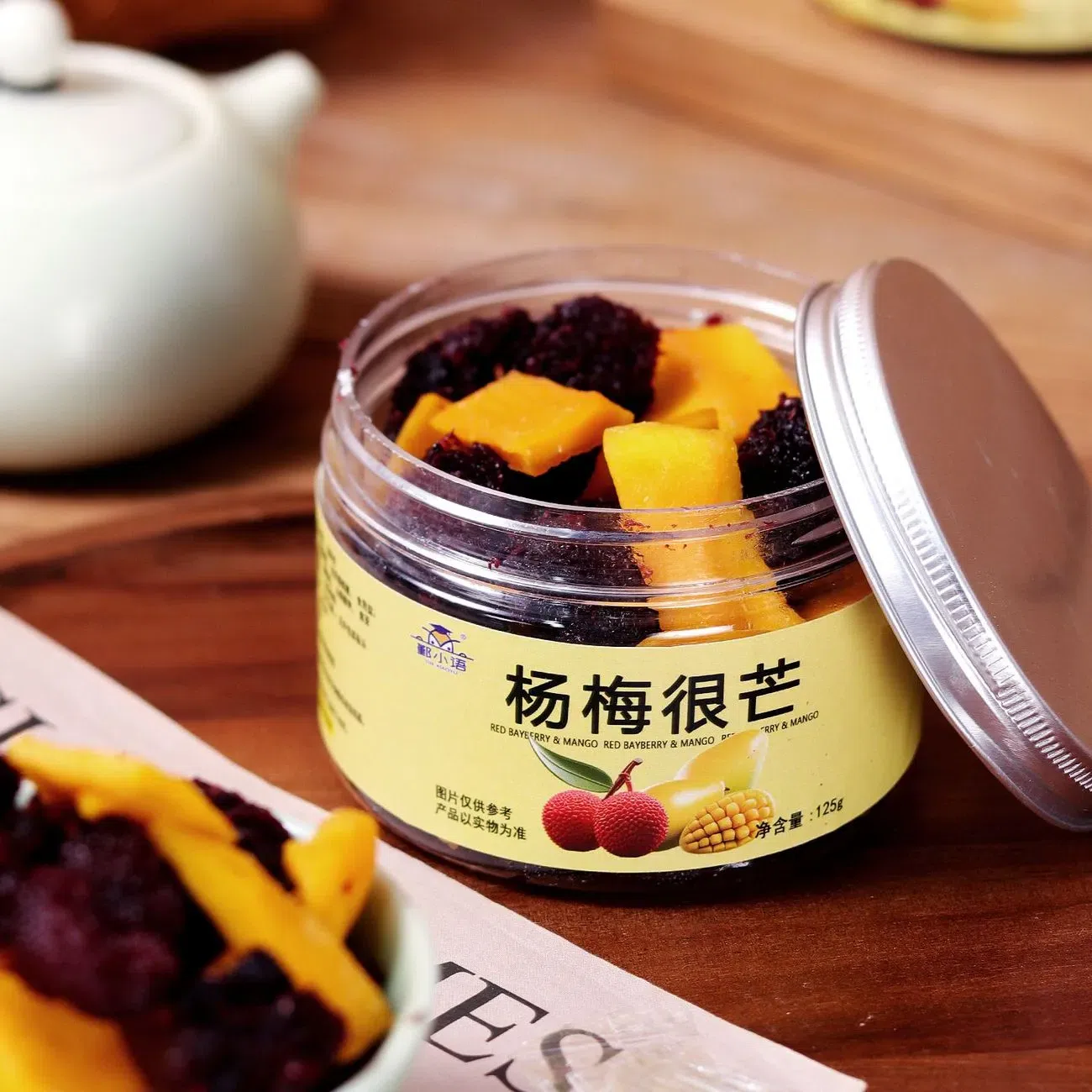 Bayberry and Mango Dried Sweet and Sour Preserves 125 g