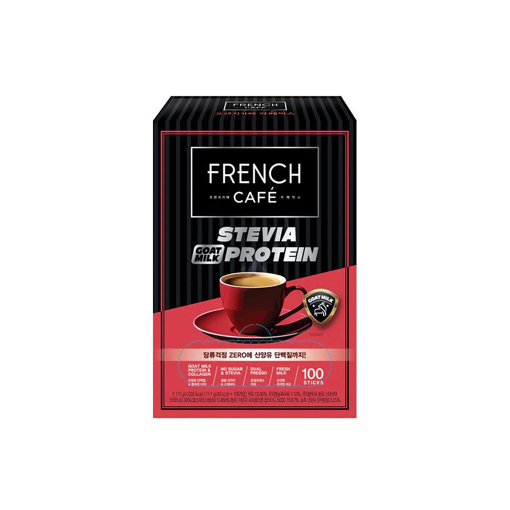 French Cafe "STEVIA PROTEIN" 3-in-1 Coffee 100T 1 box