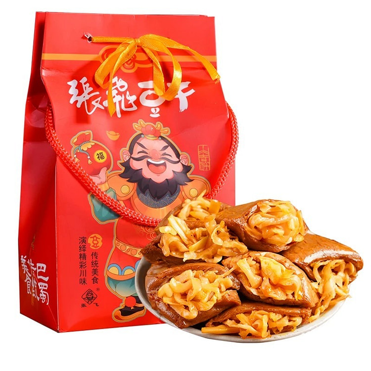 张飞豆干笋丝夹心豆腐