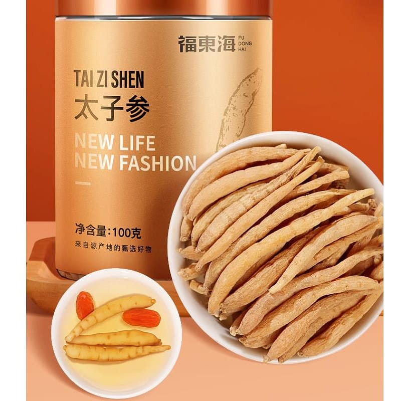Fudonghai Prince Ginseng Chinese Herbs for Children’s Soup 100g 100 g