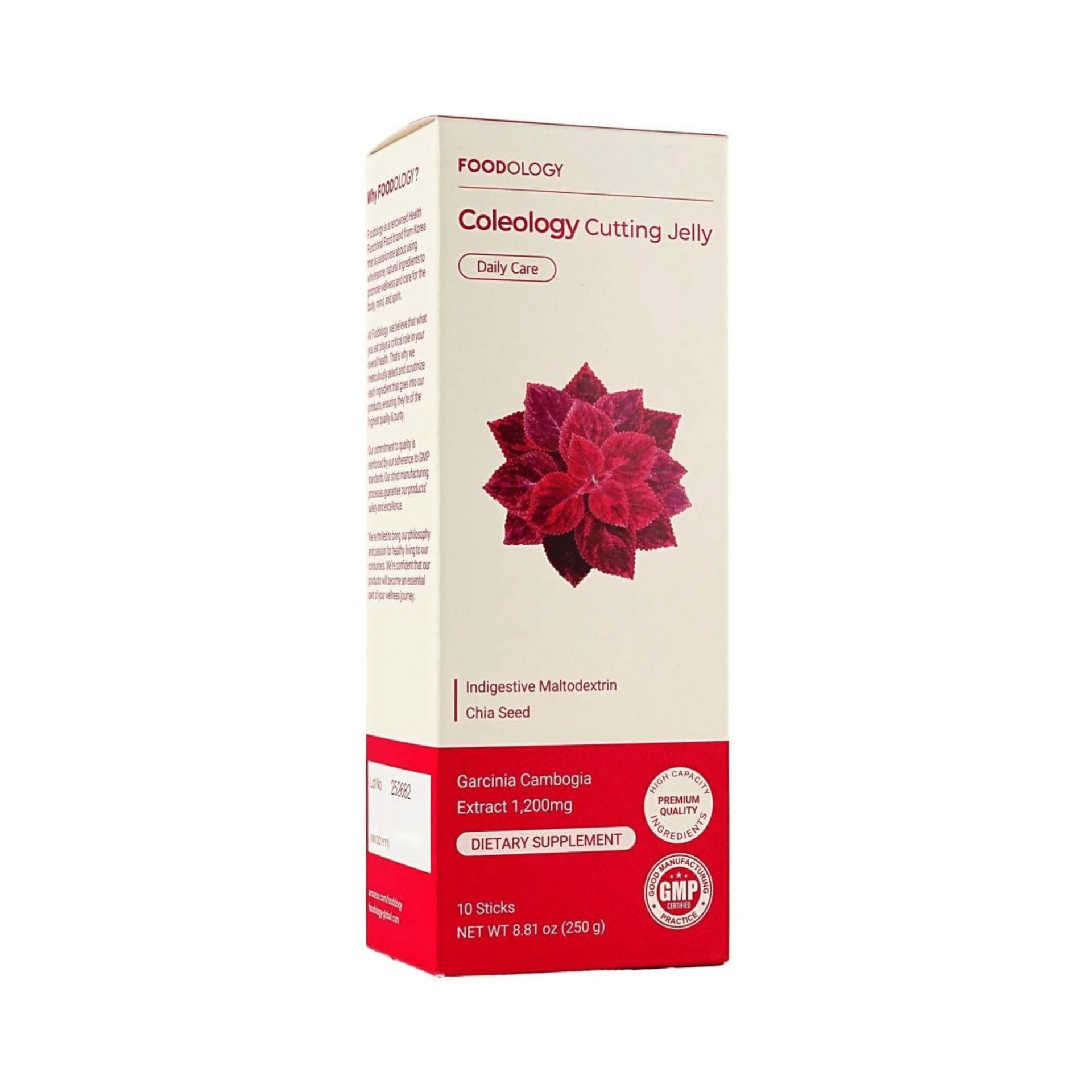 Get Foodology Coleology Cutting Jelly 10 Sticks | 250g 1 box