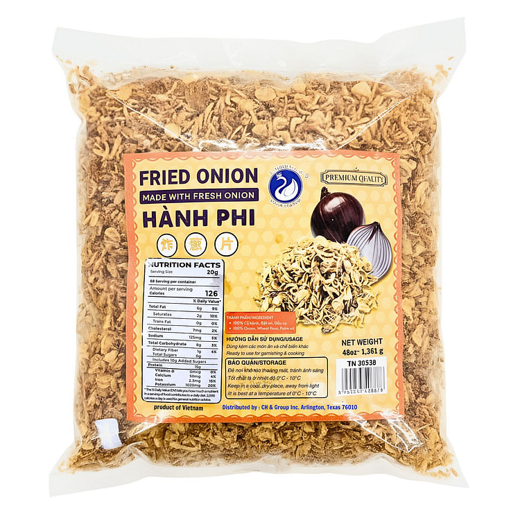 Swan Brand Fried Onion 48oz 1 each