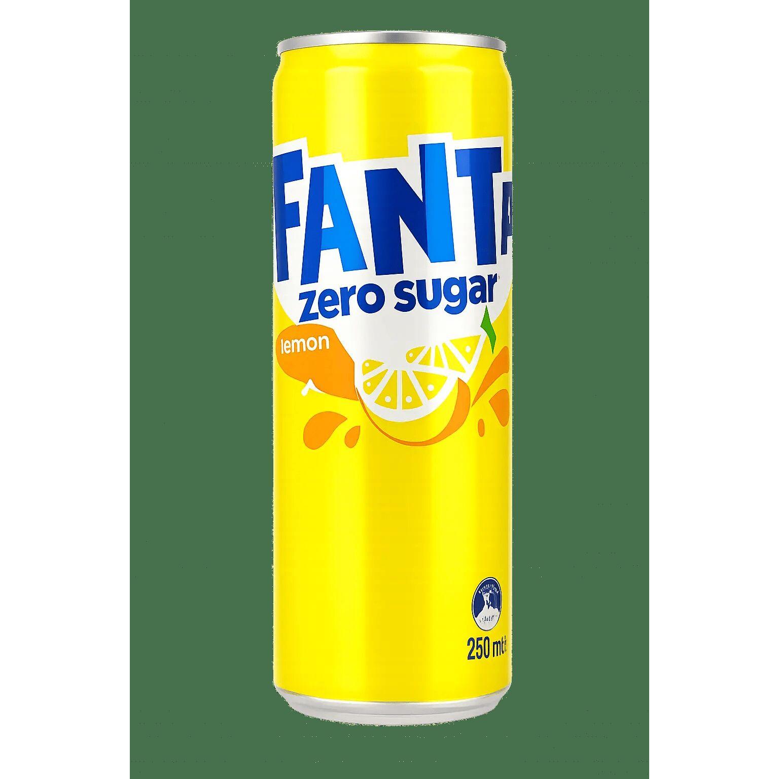Fanta Zero Sugar Lemon Soda (Australia) 1 each