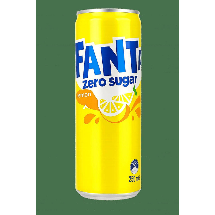 Fanta Zero Sugar Lemon Soda (Australia) 1 each