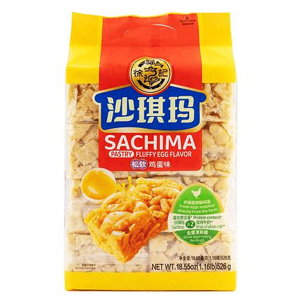 XFJ Egg Sachima 526g 1 each