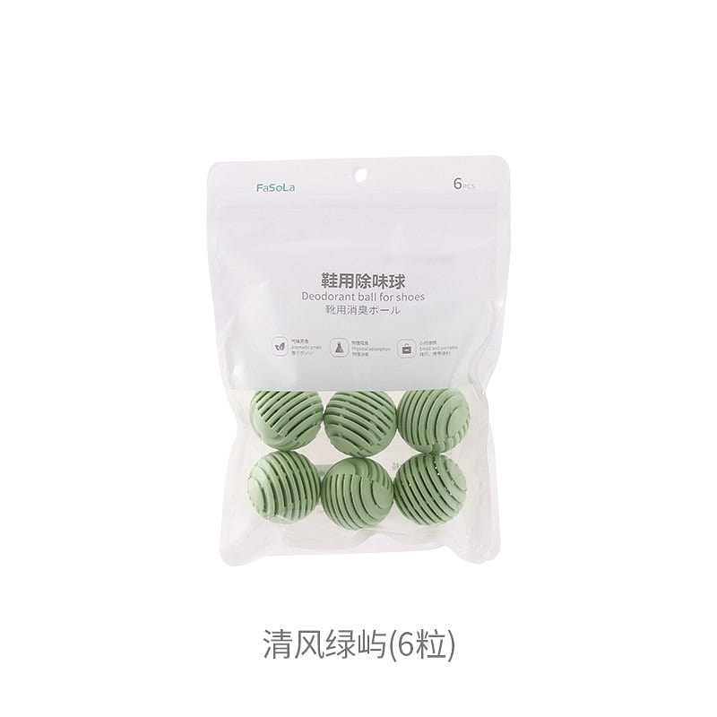 FaSoLa Aroma Deodorizer Balls for Shoe Cabinet 1 pack