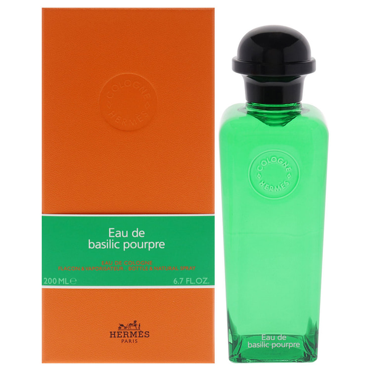 Eau de Basilic Pourpre by Hermes for Women - 6.7 6.7 oz