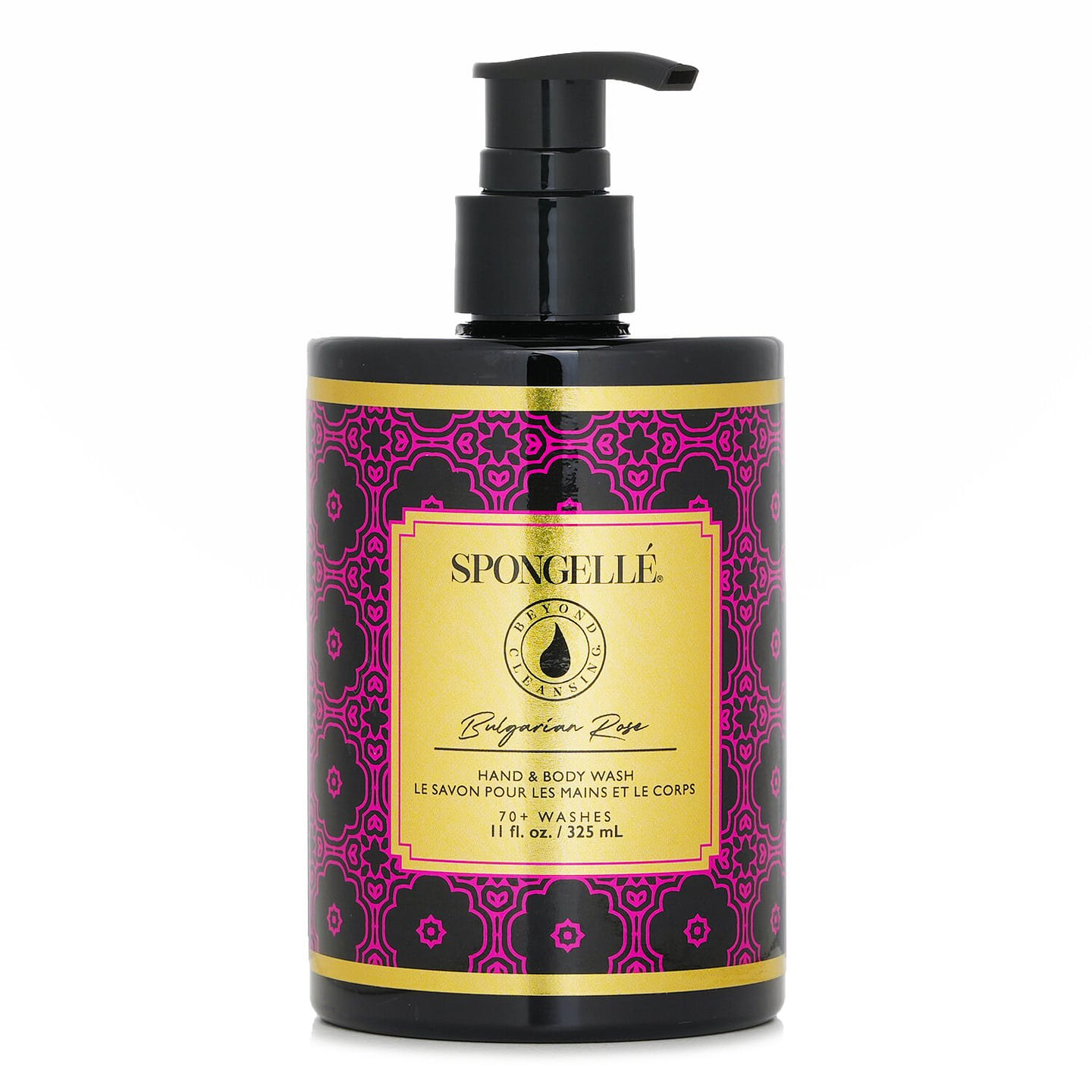 Spongelle Hand & Body Wash – Bulgarian Rose 325 ml