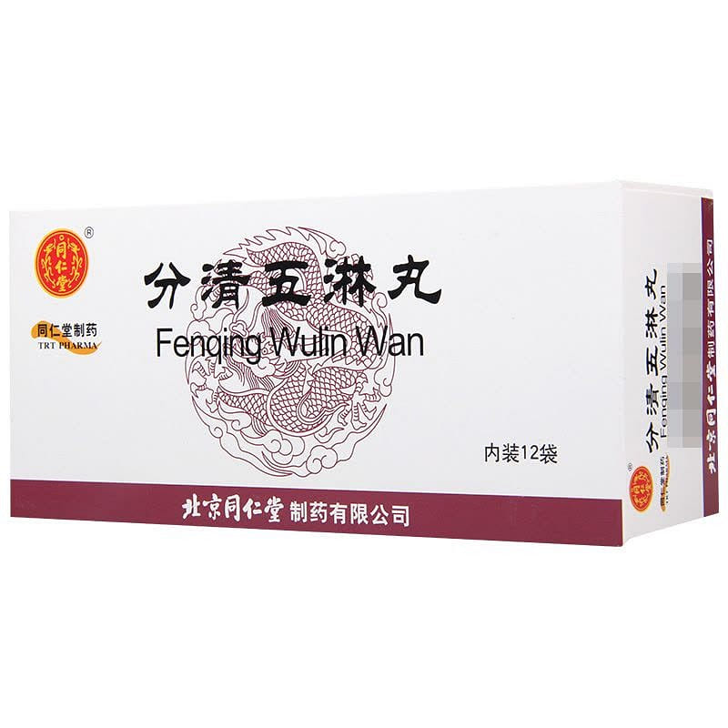 Tongrentang Fenqing Wulin Wan 6×12 Sachets 72 g
