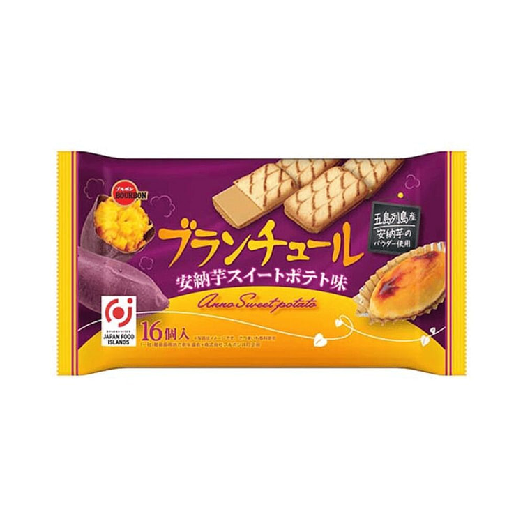 Bourbon Blanchul Choco Cookies Annou Sweet Potato 16 count