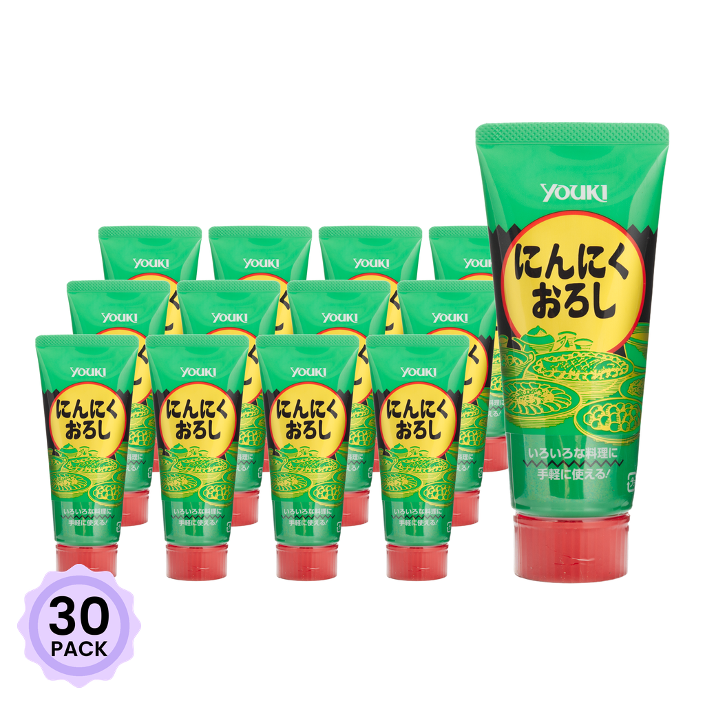 Get Youki Ninniku Oroshi Garlic Tube 3.5 oz*30 pack Delivered