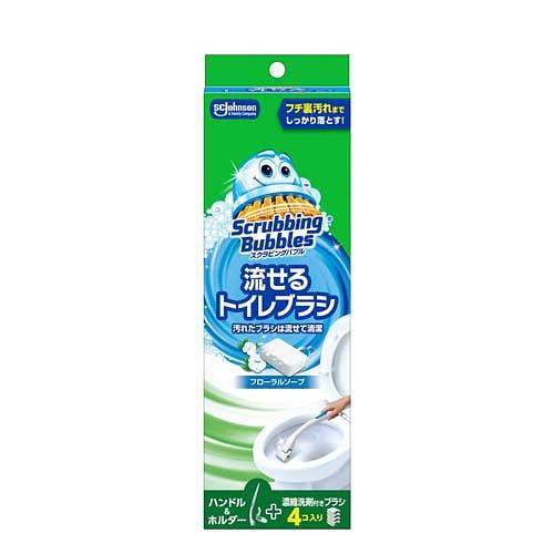 Johnson Toilet Brush Set 1 pc Soap Scent 1 each