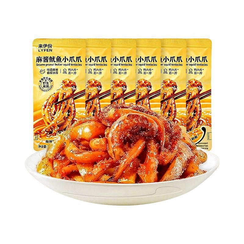 Sesame Sauce Squid Little Claws Seafood Snack 150 g