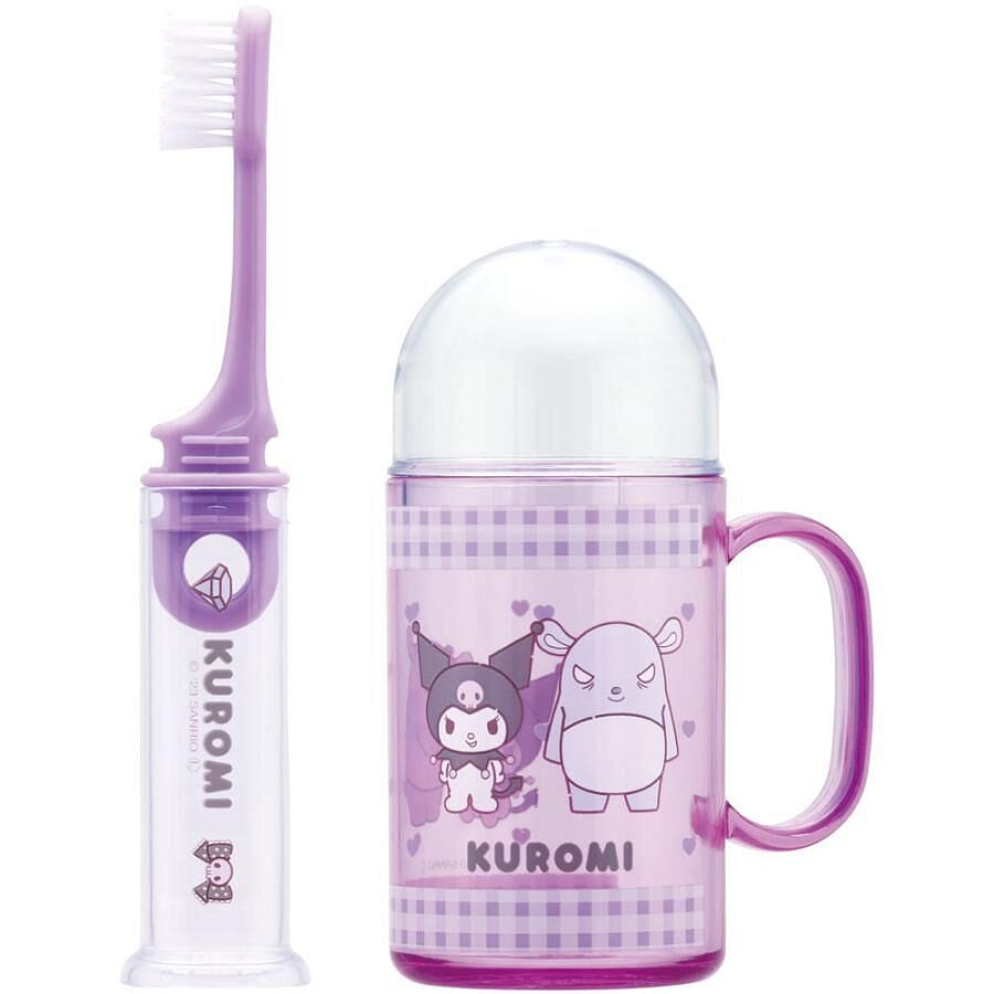 Skater x Japan Sanrio Kuromi Toothbrush Travel Set 1 count